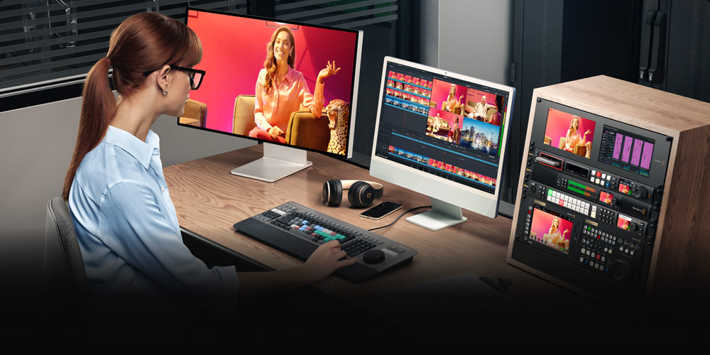Editor working in the Edit page